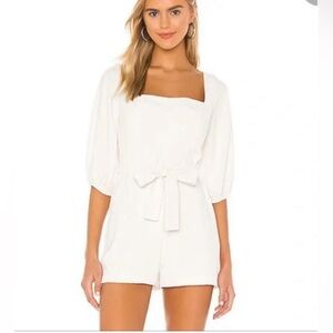 Amanda Uprichard Walsh romper- White